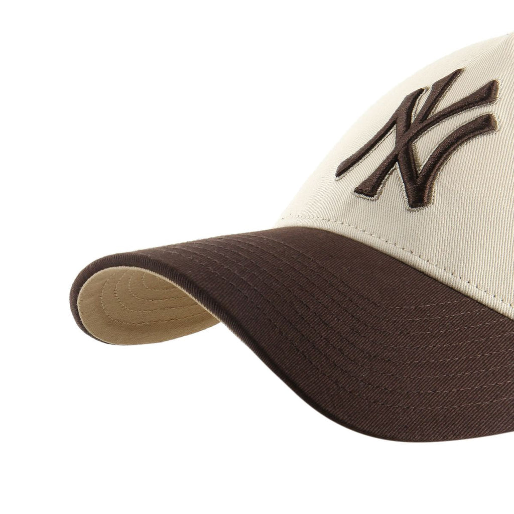 New York Yankees MLB Ballpark Mesh TT '47 Offside DT Beige/Brown
