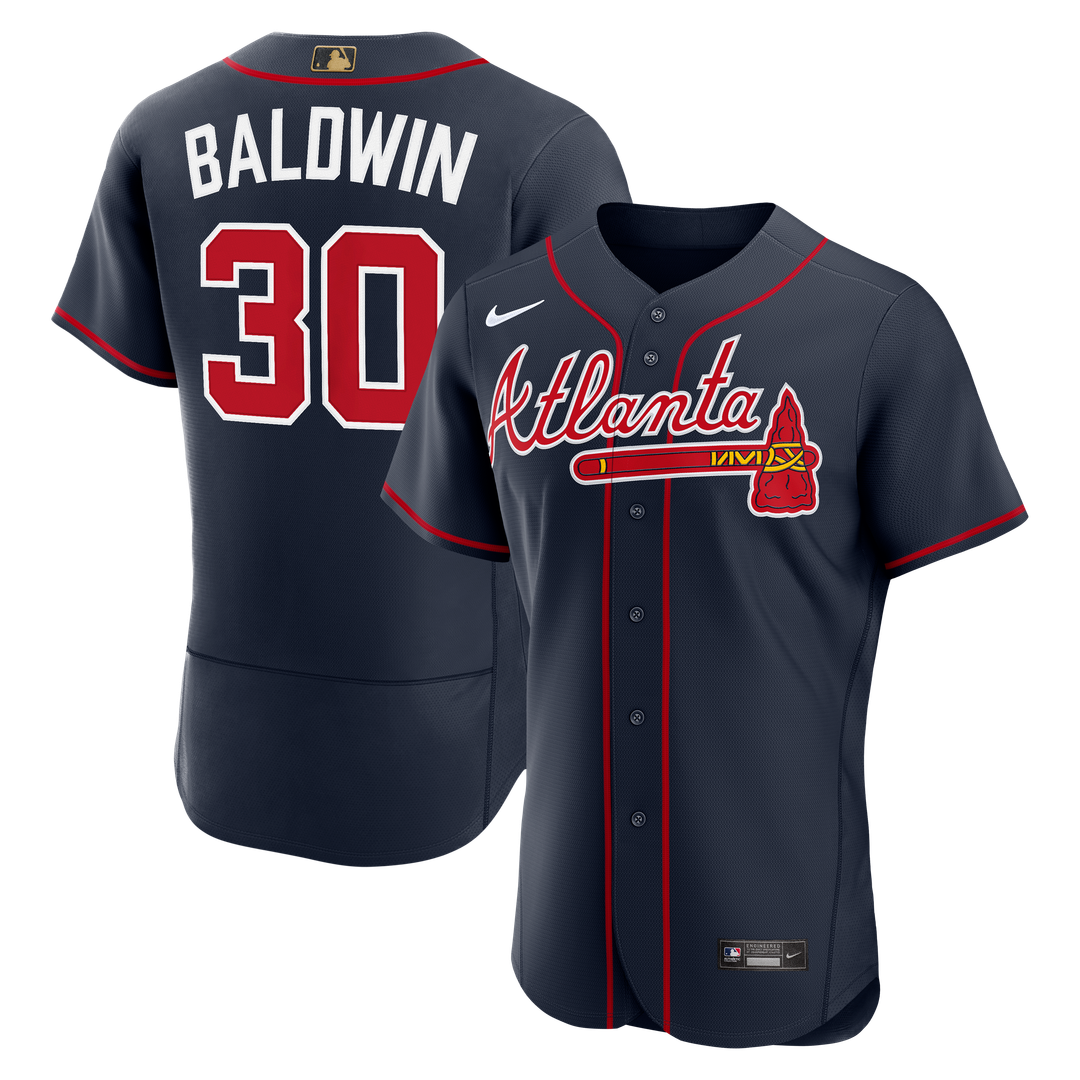 Atlanta Braves Drake Baldwin Nike MLB Awards Authentic Jersey - Red