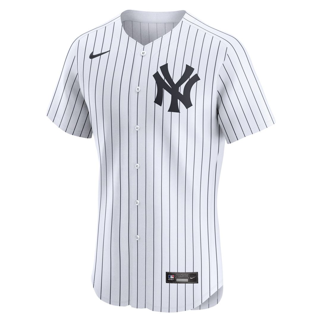 New York Yankees Anthony Volpe Nike Home Elite Jersey - White