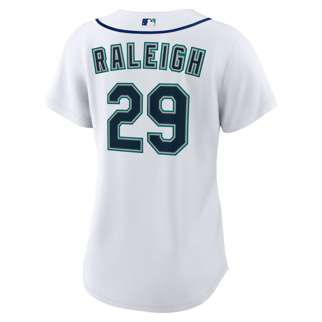 Seattle Mariners Cal Raleigh Nike Women's Home Replica Jersey - White