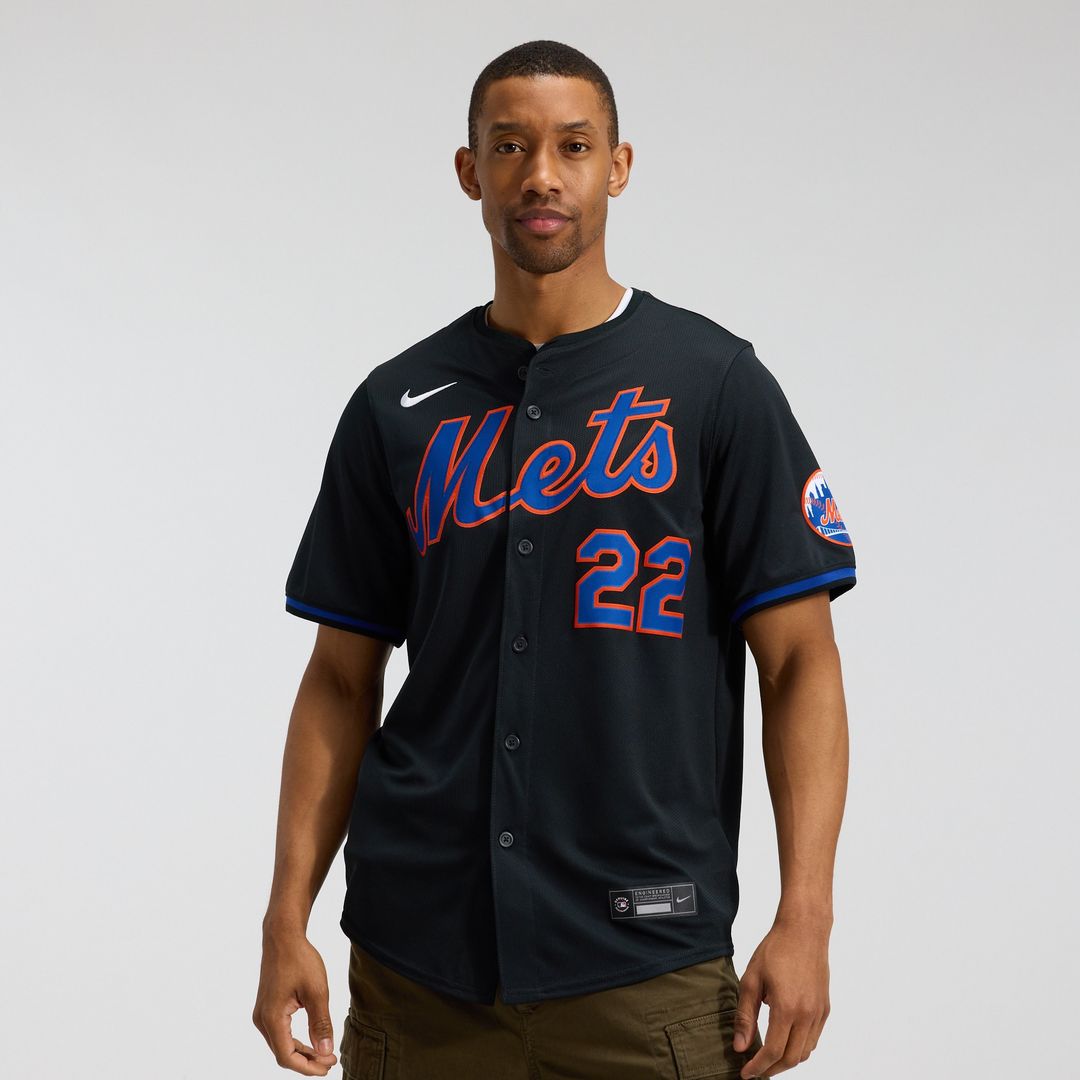 New York Mets Juan Soto Nike Road Limited Player Jersey - Gray