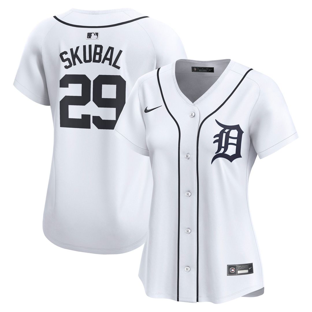 Detroit Tigers Tarik Skubal Nike Women's Limited Player Jersey - White