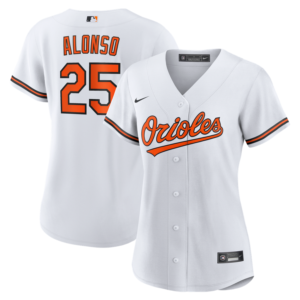 Baltimore Orioles Pete Alonso Nike Women's Home Replica Jersey - White