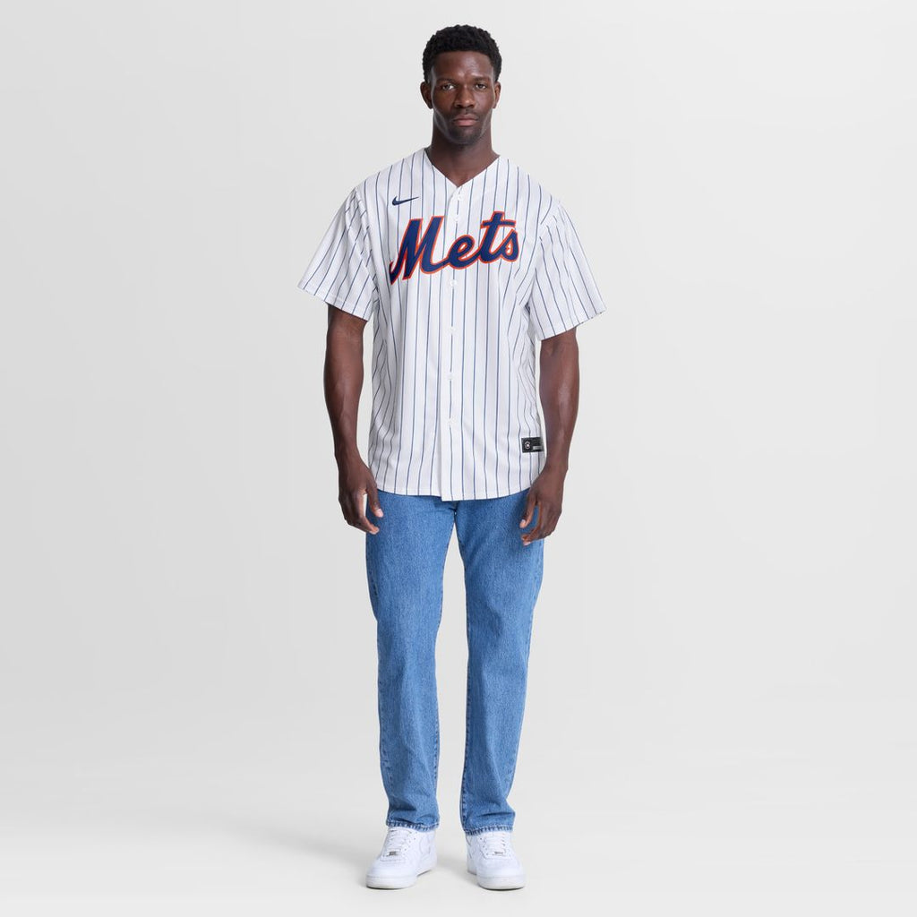 New York Mets David Peterson Nike Home Replica Jersey - White