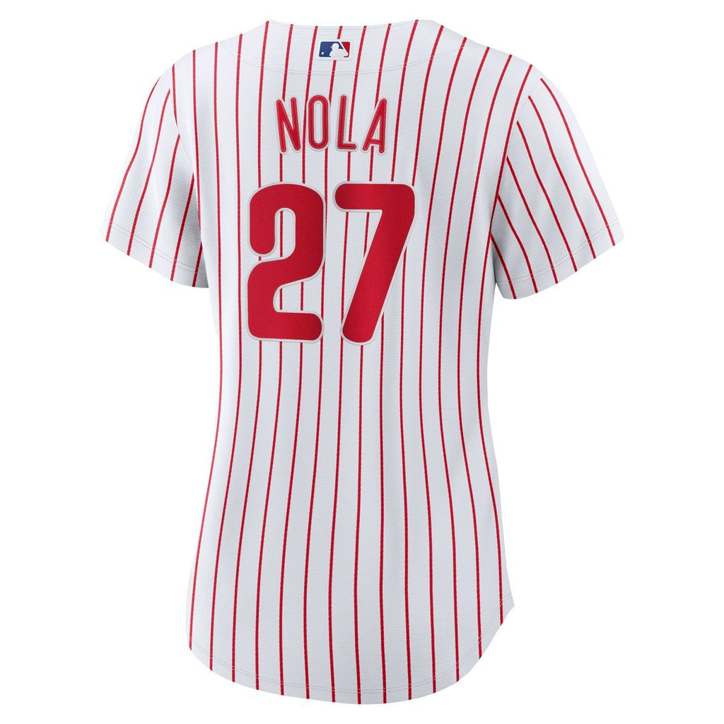 Philadelphia Phillies Aaron Nola Nike Women's Home Replica Jersey - White