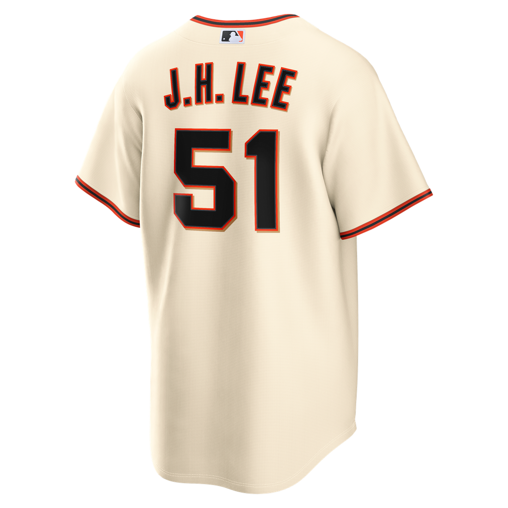 San Francisco Giants Jung Hoo Lee Nike Home Replica Jersey - Cream