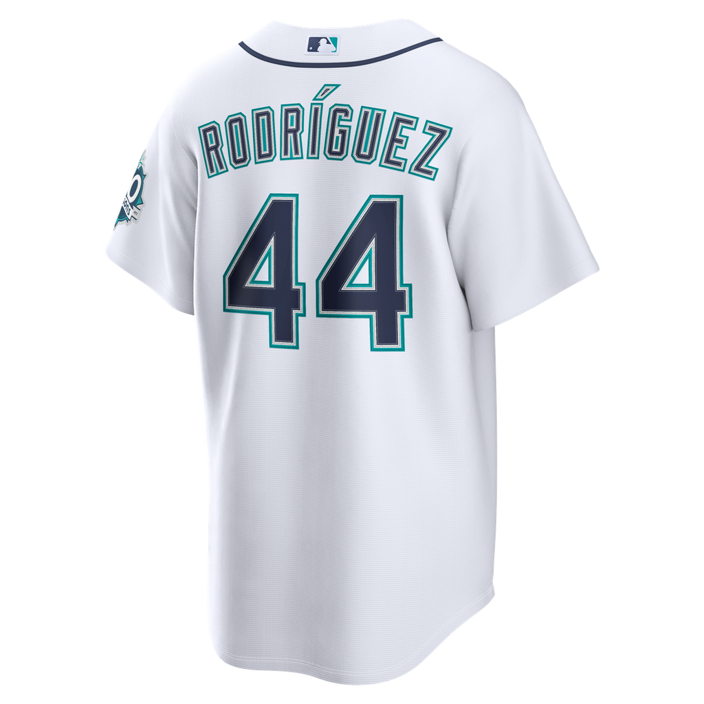 Seattle Mariners Julio Rodríguez Nike Alternate Stadium 50th Season Patch Jersey - Teal