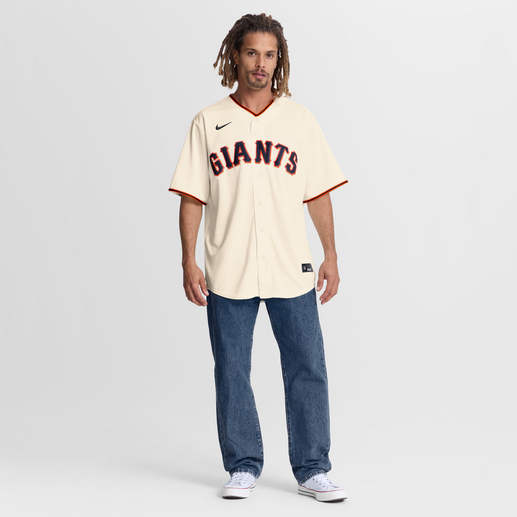 San Francisco Giants Jesus Rodriguez Nike Home Replica Jersey - Cream