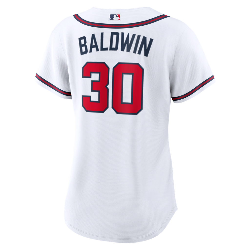 Atlanta Braves Drake Baldwin Nike Women's Home Replica Jersey - White