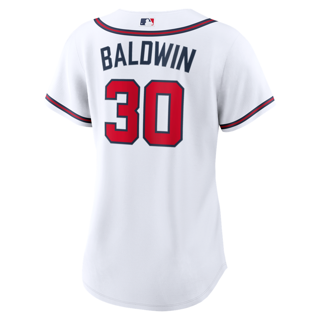 Atlanta Braves Drake Baldwin Nike Women's Home Replica Jersey - White