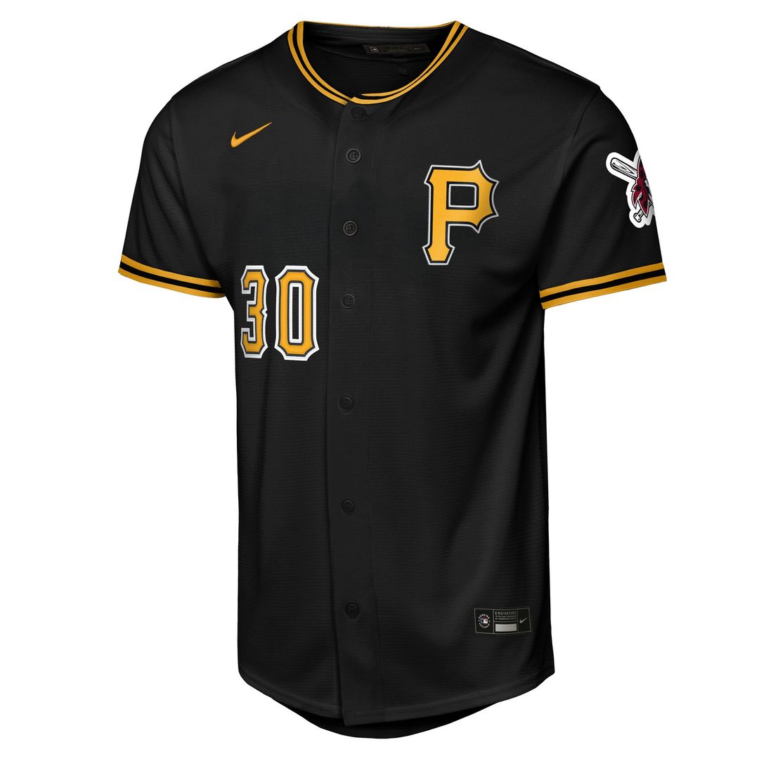 Pittsburgh Pirates Paul Skenes Nike Youth Alternate Stadium Jersey - Black