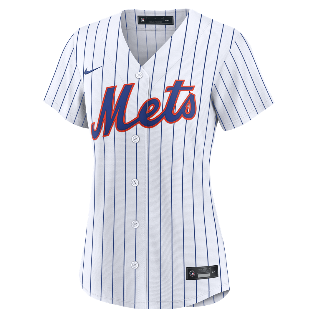 New York Mets AJ Ewing Nike Women's Home Replica Jersey - White