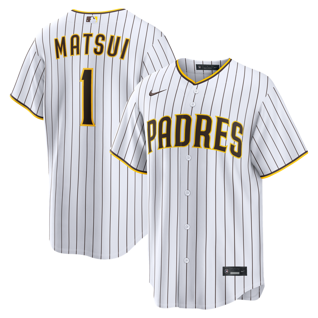 San Diego Padres Yuki Matsui Nike Home Replica Jersey - White