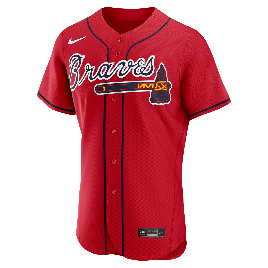 Atlanta Braves Drake Baldwin Nike MLB Awards Authentic Jersey - Red