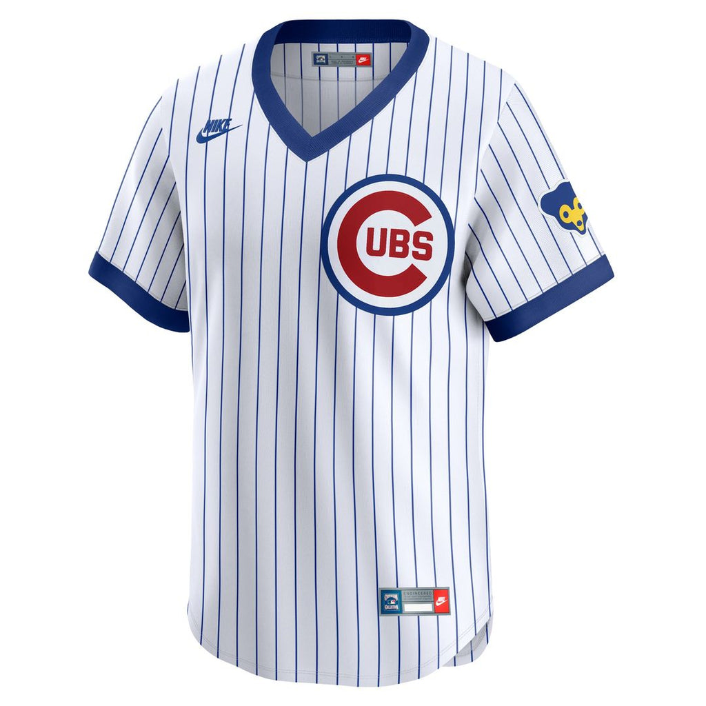 Chicago Cubs Ryne Sandberg Nike Throwback Cooperstown Limited Jersey - White