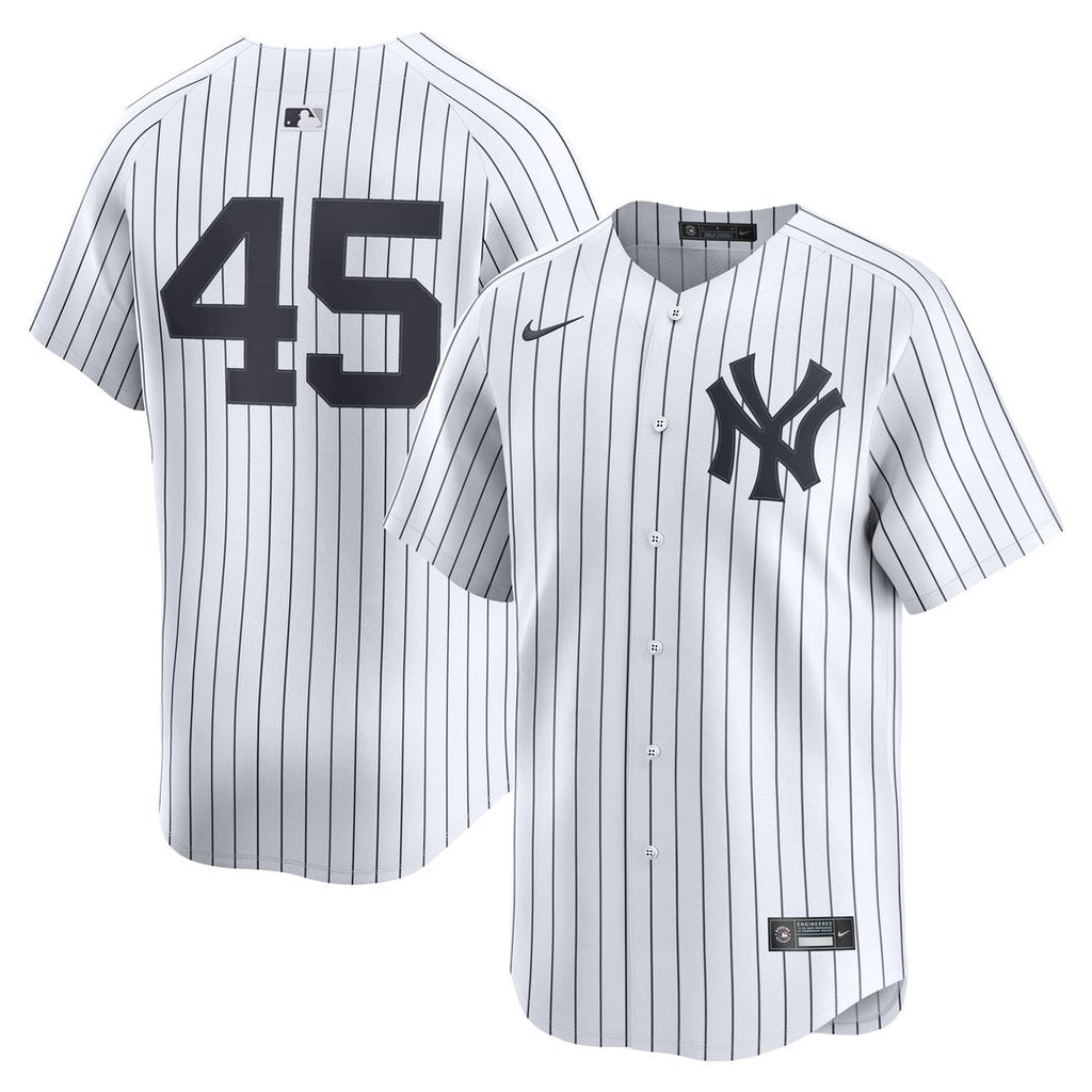 New York Yankees Gerrit Cole Nike Home Limited Player Jersey - White