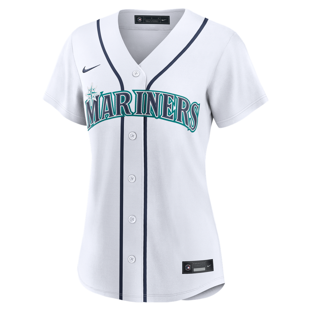 Seattle Mariners Cole Young Nike Women's Home Replica Jersey - White