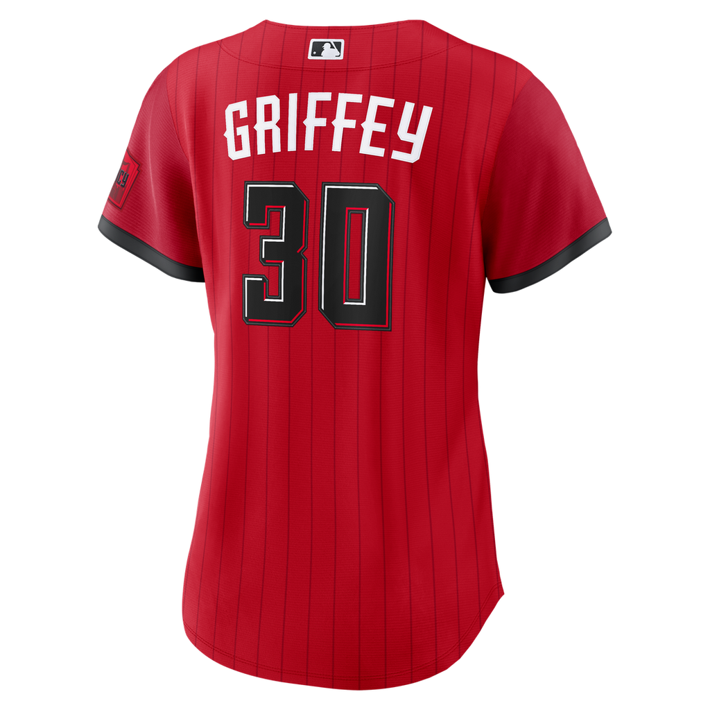 Cincinnati Reds Ken Griffey Jr. Nike Women's 2026 City Connect Stadium Jersey - Red