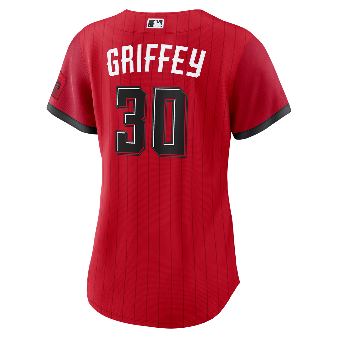Cincinnati Reds Ken Griffey Jr. Nike Women's 2026 City Connect Stadium Jersey - Red
