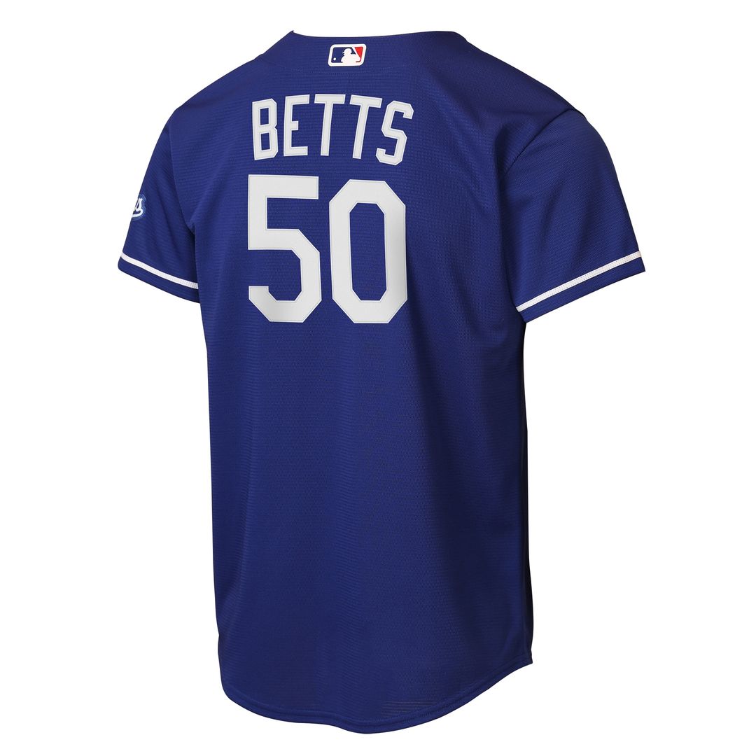 Los Angeles Dodgers Mookie Betts Nike Youth Alternate Stadium Jersey - Royal