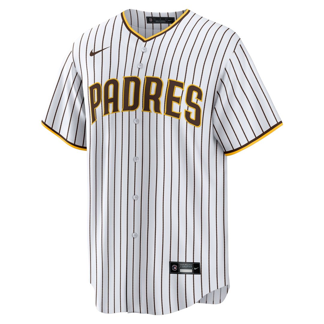 San Diego Padres Xander Bogaerts Nike Home Official Replica Player Jersey - White/Brown