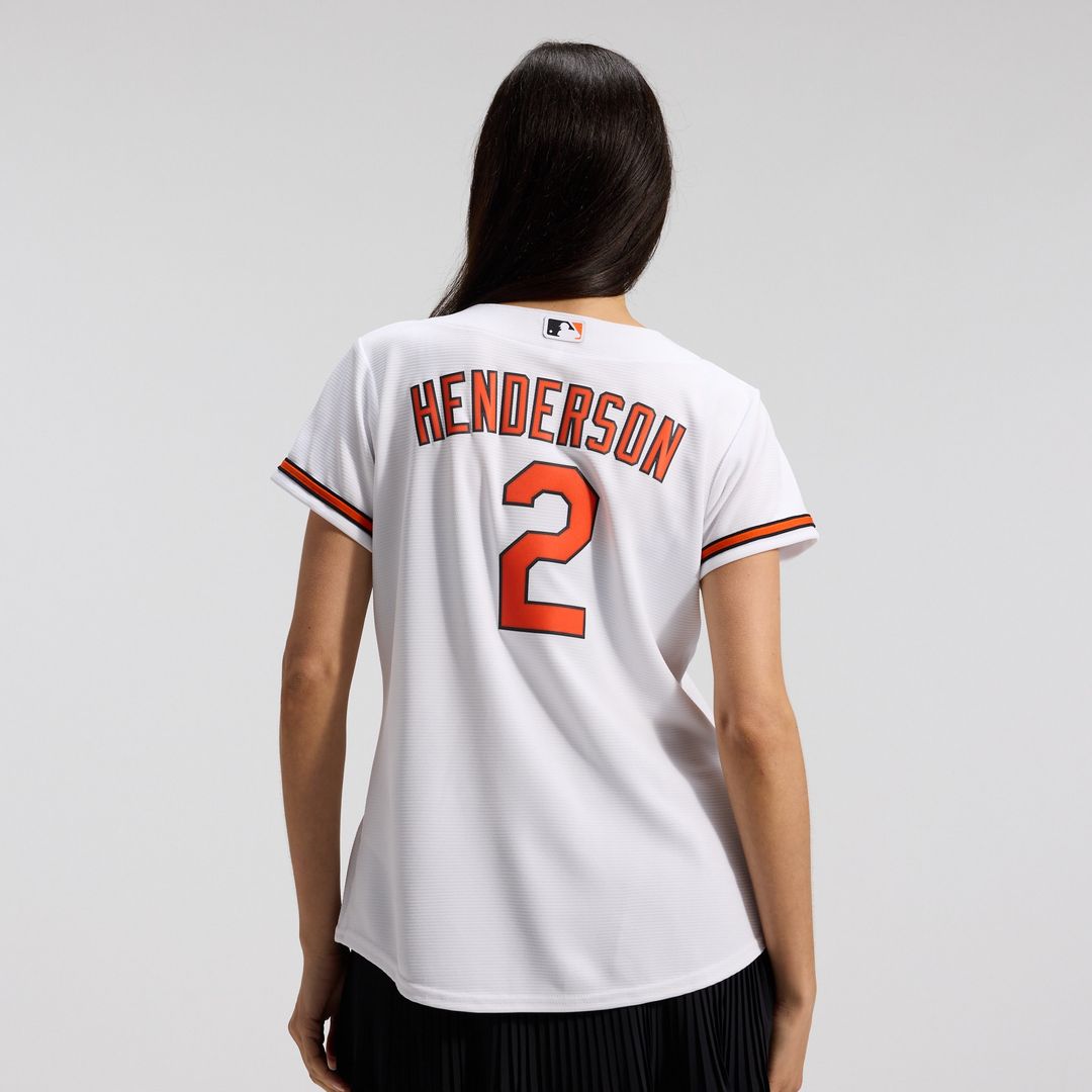 Baltimore Orioles Gunnar Henderson Nike Women's Replica Player Jersey - White