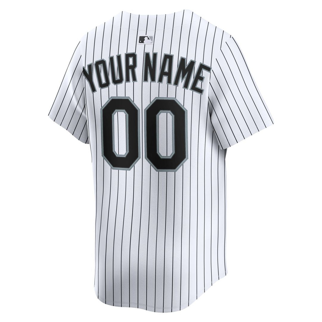 Chicago White Sox Nike Youth Home Custom Limited Jersey - White