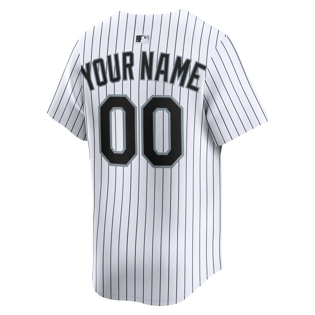 Chicago White Sox Nike Youth Home Custom Limited Jersey - White