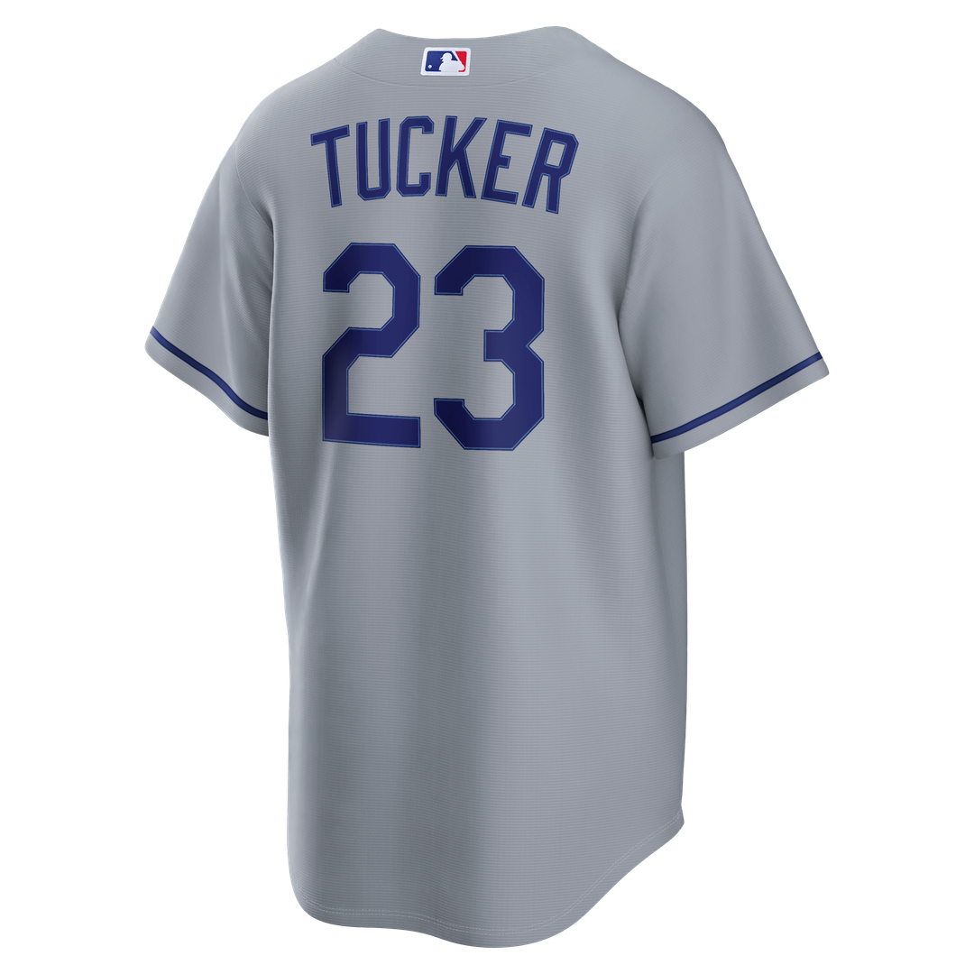 Los Angeles Dodgers Kyle Tucker Nike Road Replica Jersey - Gray