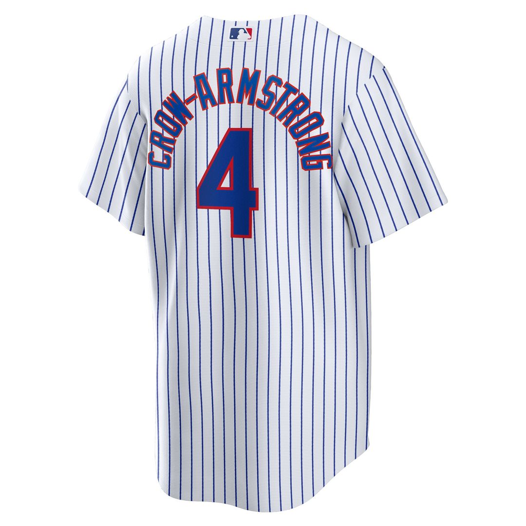 Chicago Cubs Pete Crow - Armstrong Nike Home Replica Jersey - White