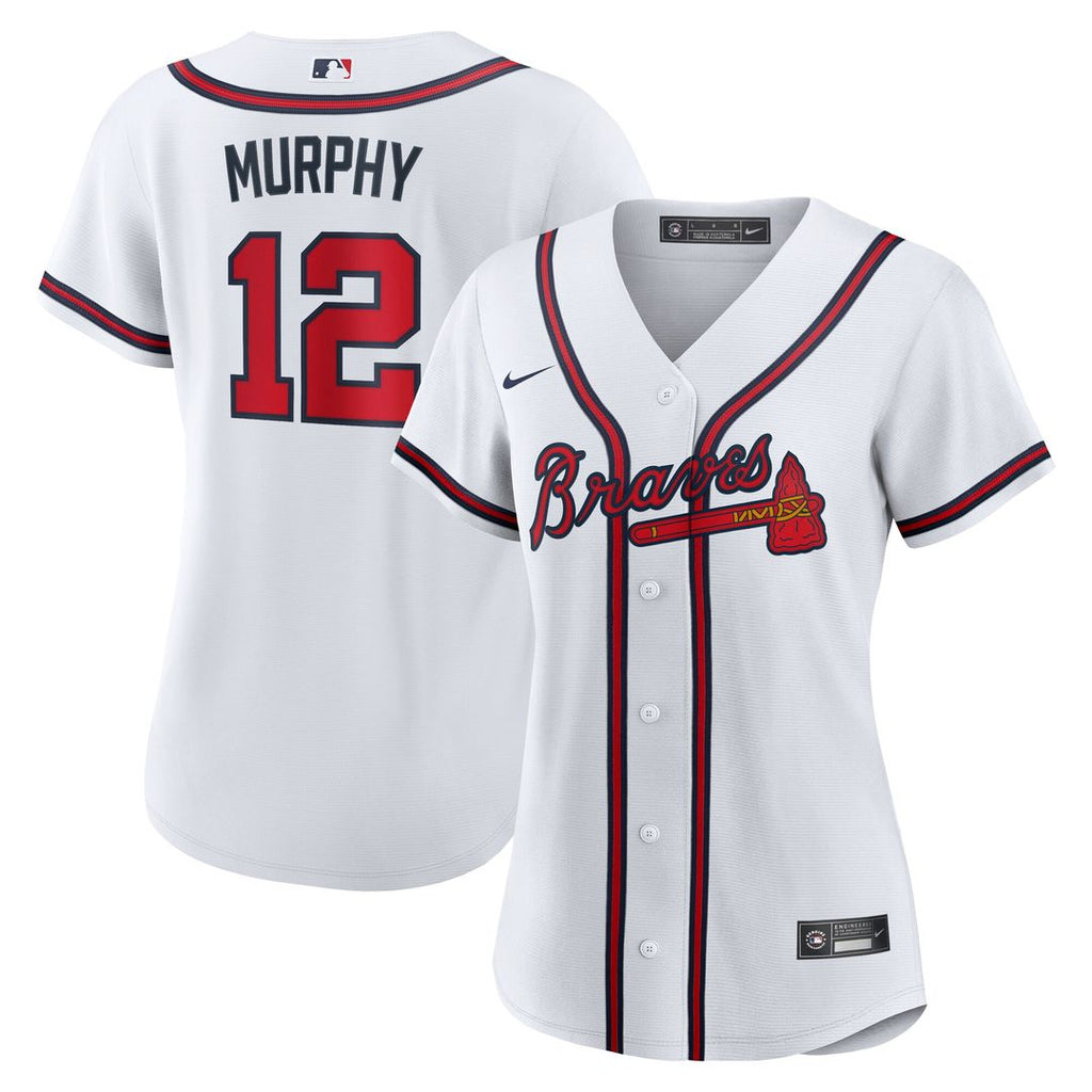 Atlanta Braves Sean Murphy Nike Women's Home Replica Jersey - White