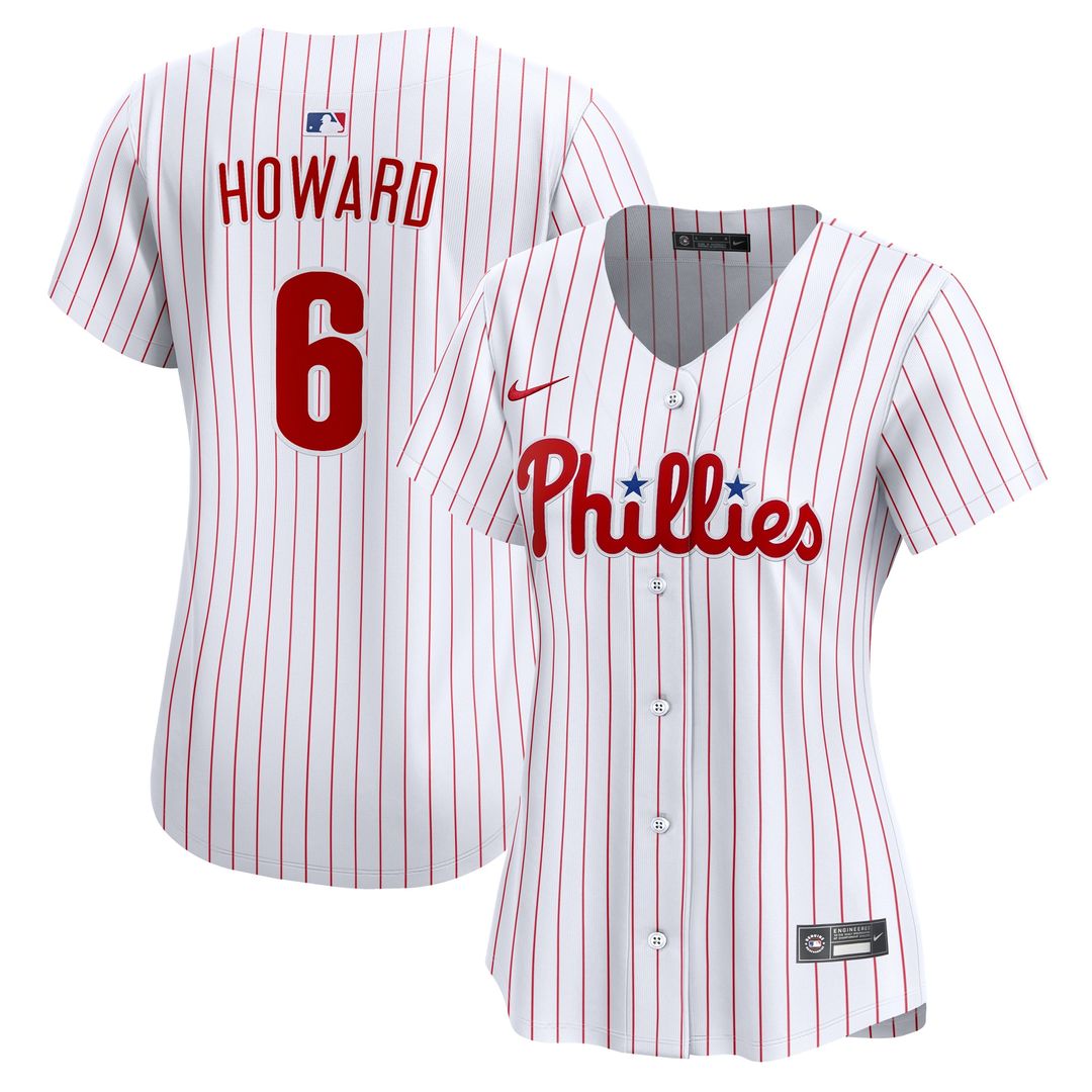 Philadelphia Phillies Ryan Howard Nike Women's Alternate 2 Limited Jersey - Cream