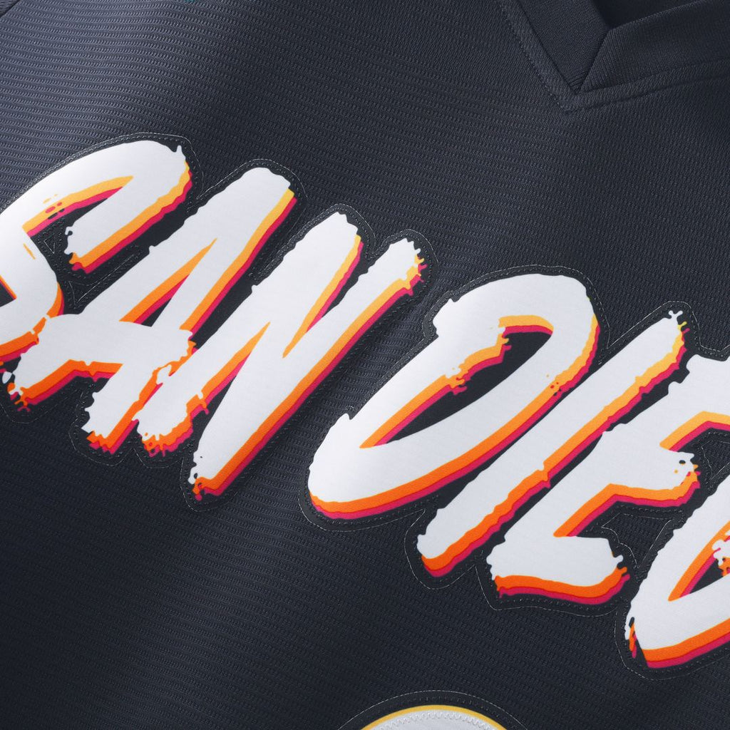 San Diego Padres Joe Musgrove Nike 2026 City Connect Stadium Jersey - Obsidian