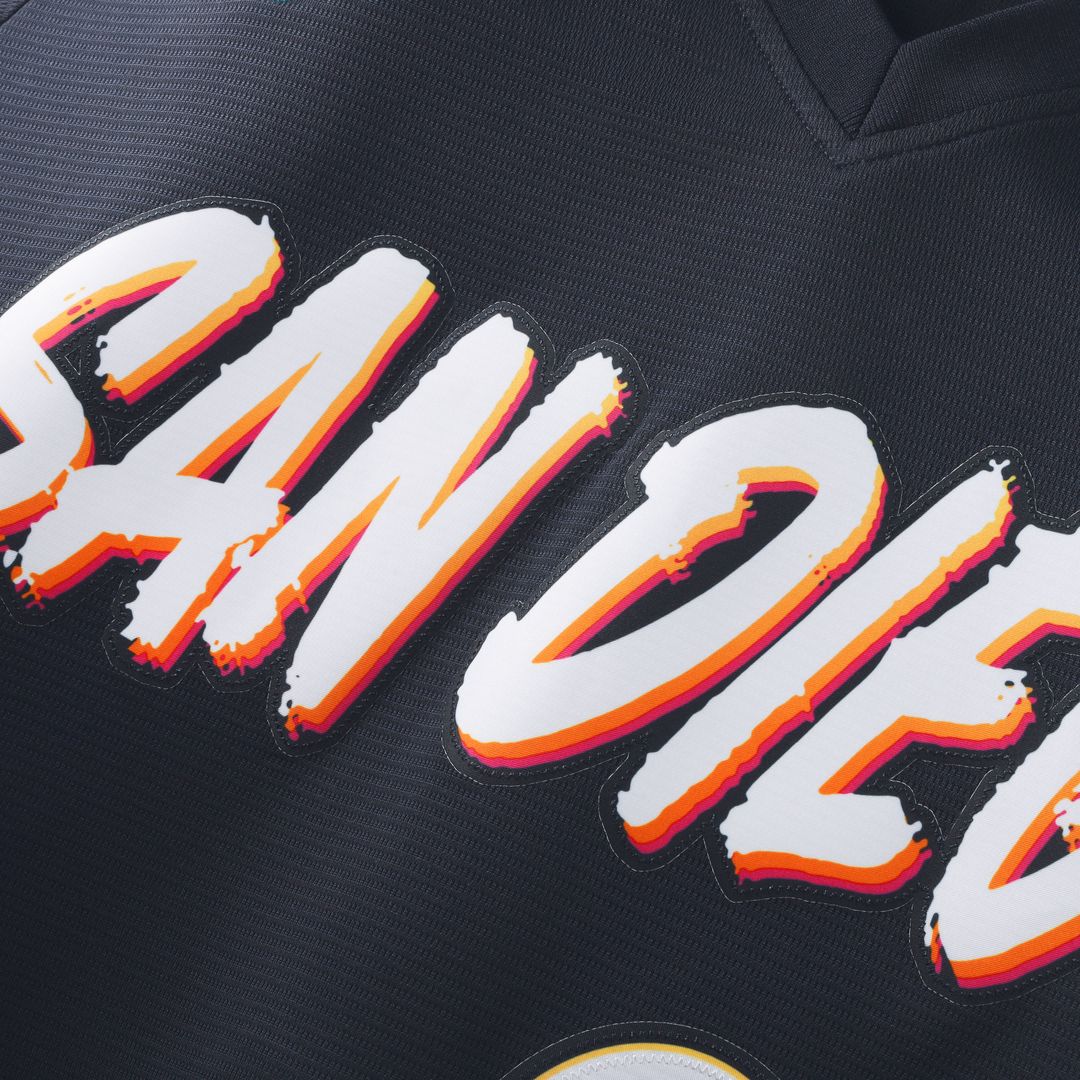 San Diego Padres Joe Musgrove Nike 2026 City Connect Stadium Jersey - Obsidian