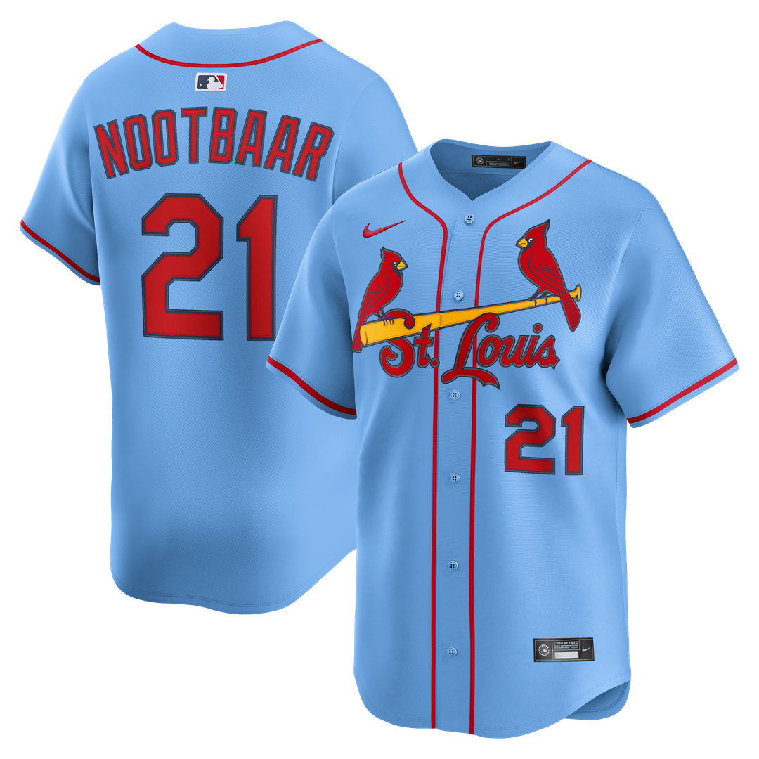 St. Louis Cardinals Lars Nootbaar Nike Home Limited Player Jersey - White