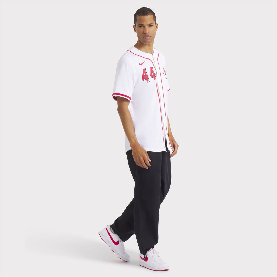 Cincinnati Reds Elly De La Cruz Nike Road Limited Player Jersey - Gray