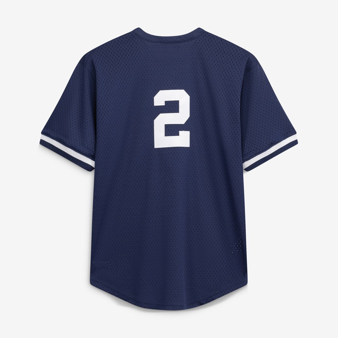 New York Yankees Derek Jeter Mitchell & Ness Big & Tall Batting Practice Replica Player Jersey - Navy
