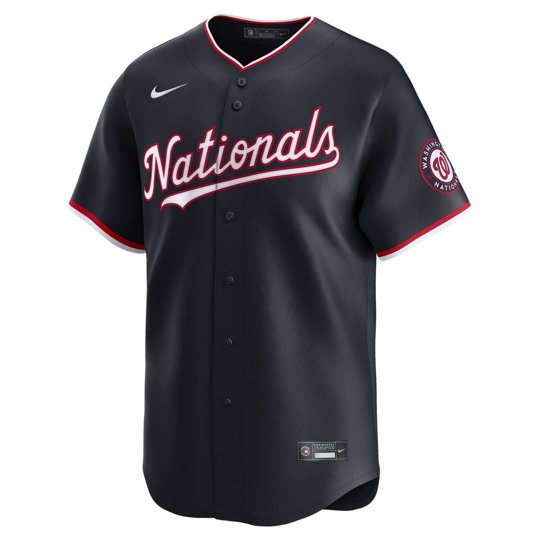 Washington Nationals Nike Alternate Limited Custom Jersey - Navy