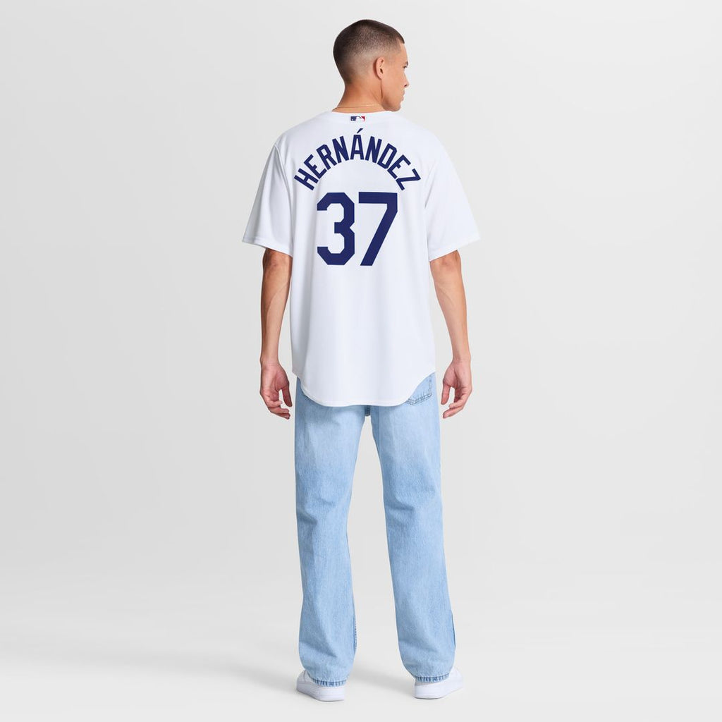 Los Angeles Dodgers Teoscar Hernández Nike Home Replica Jersey - White