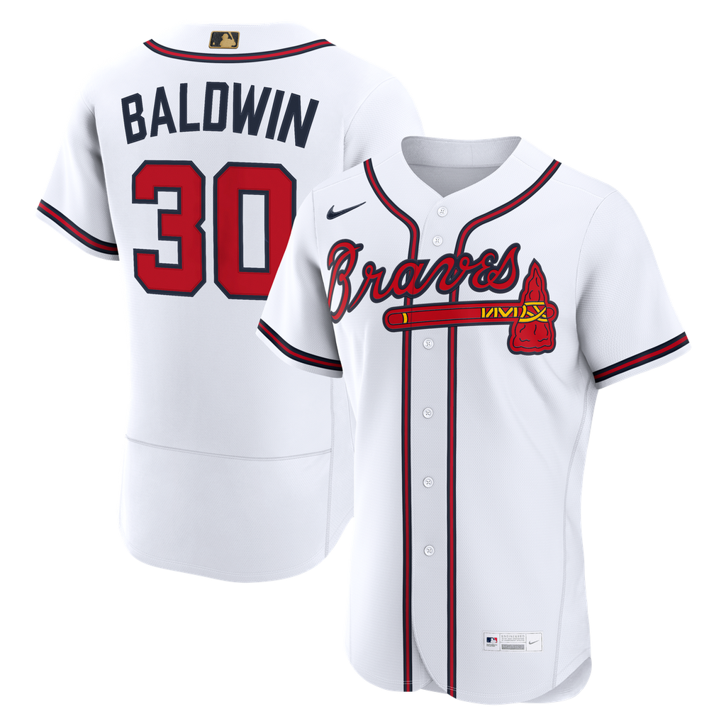Atlanta Braves Drake Baldwin Nike MLB Awards Authentic Jersey - White