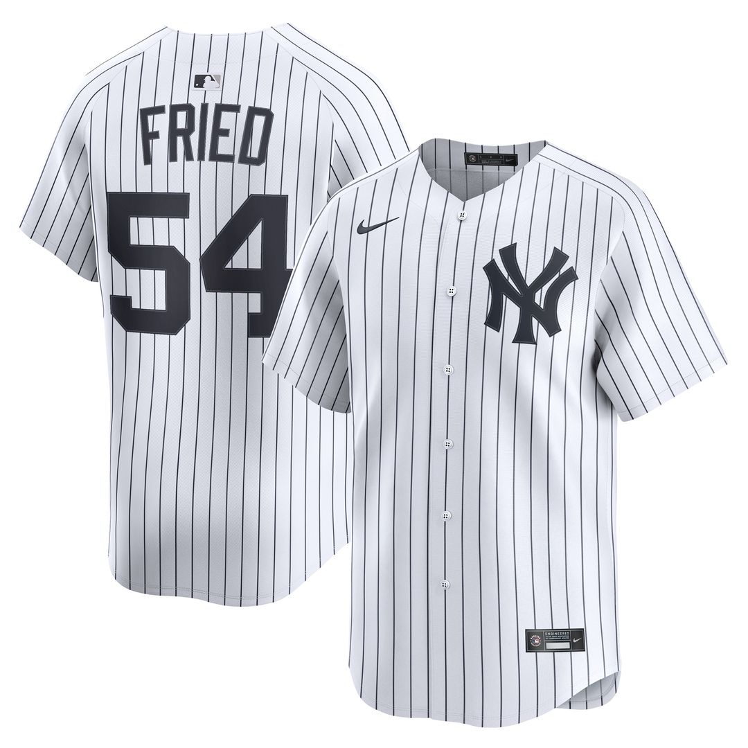 New York Yankees Max Fried Nike Home Limited Player Jersey - White