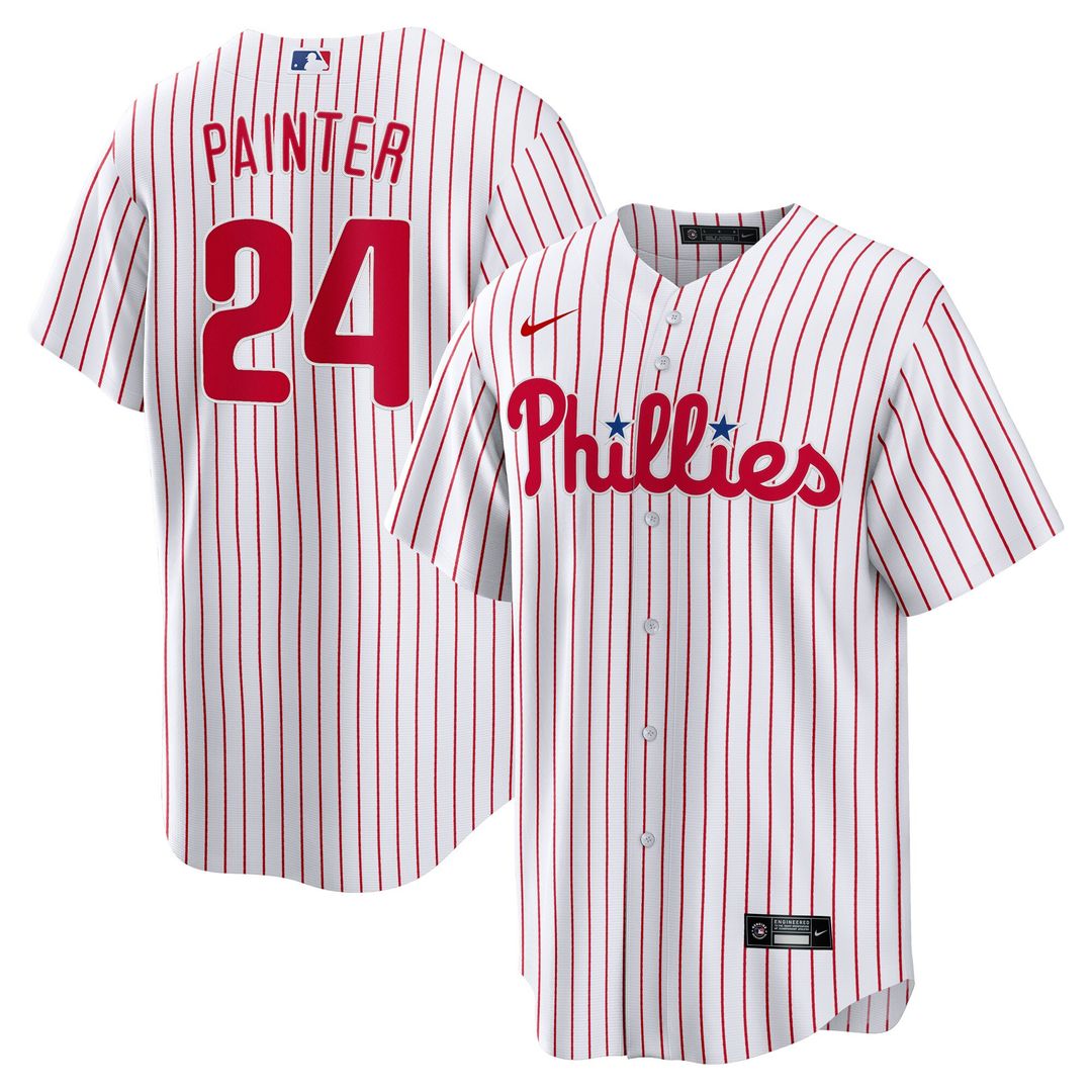 Philadelphia Phillies Andrew Painter Nike Home Replica Jersey - White