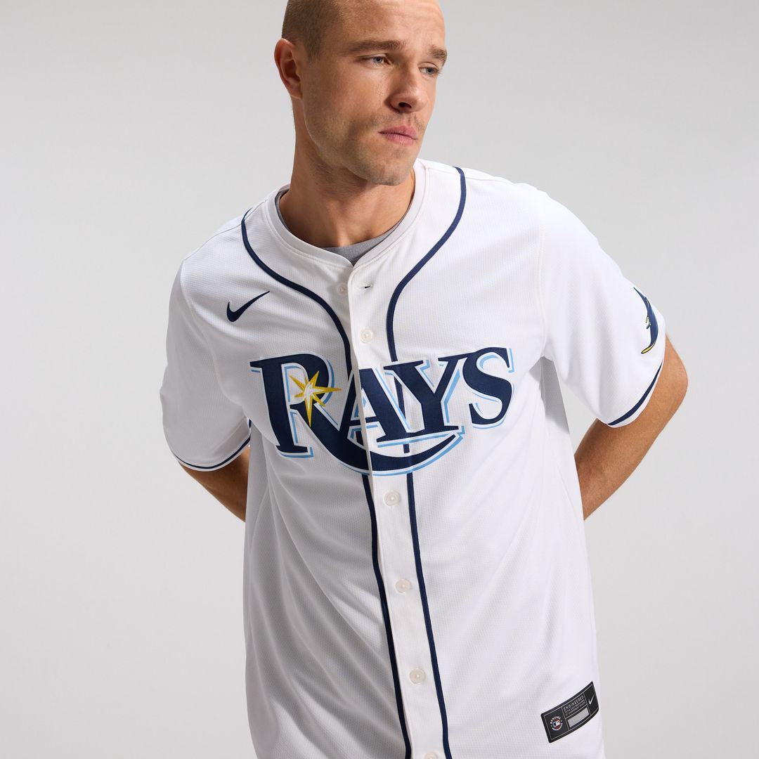 Tampa Bay Rays Yandy Diaz Nike Home Limited Player Jersey - White