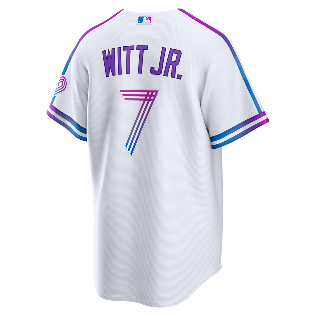 Kansas City Royals Bobby Witt Jr. Nike 2026 City Connect Stadium Jersey - White