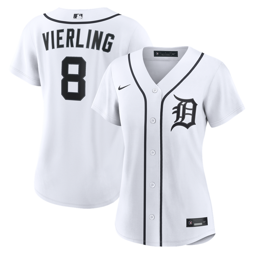 Detroit Tigers Matt Vierling Nike Women's Home Replica Jersey - White