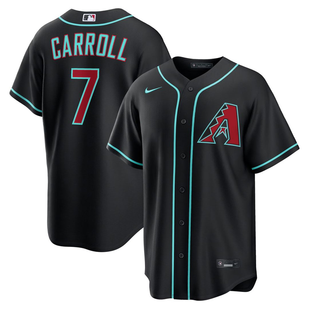 Arizona Diamondbacks Corbin Carroll Nike Road Replica Jersey - Gray