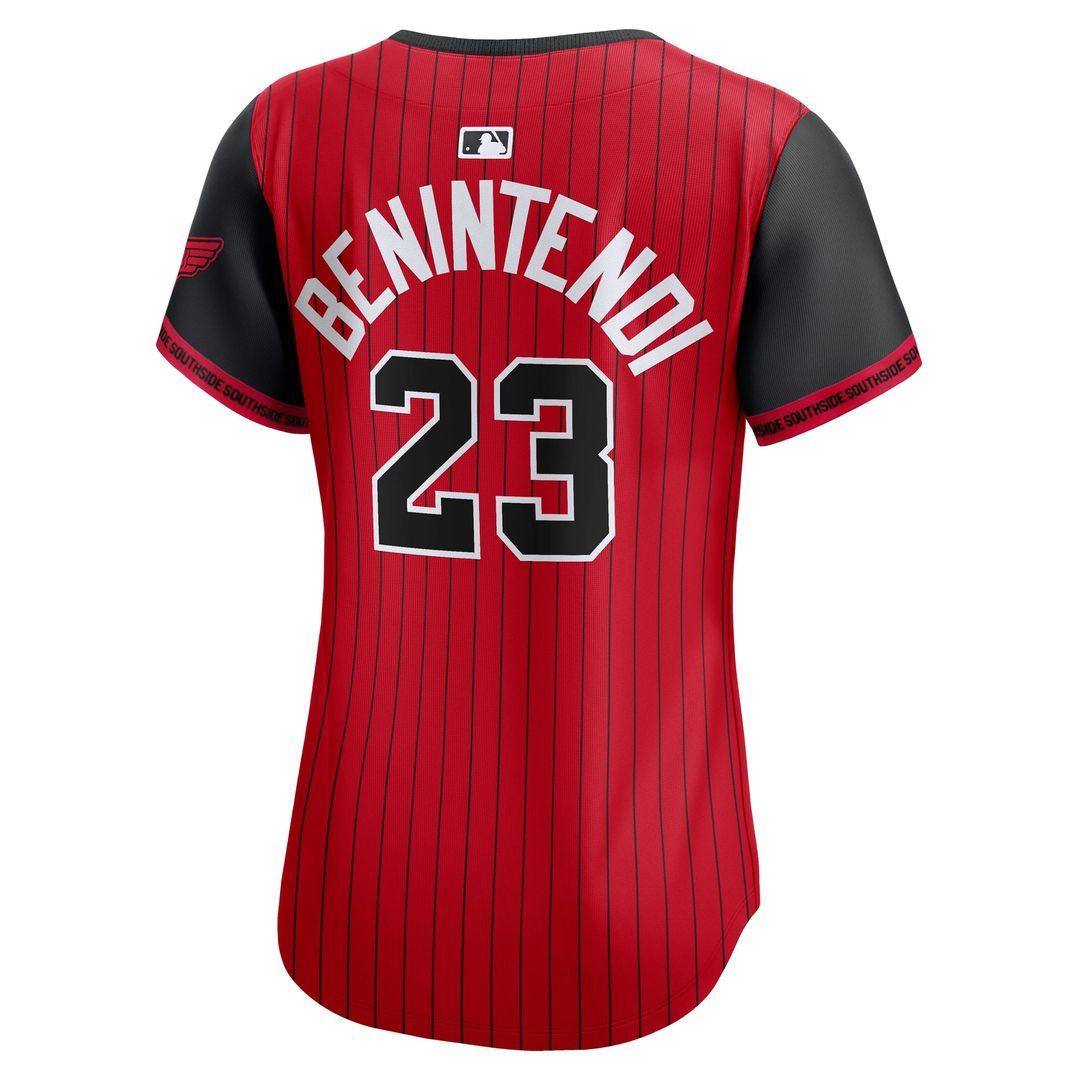 Chicago White Sox Andrew Benintendi Nike Women's City Connect Limited Jersey - Black
