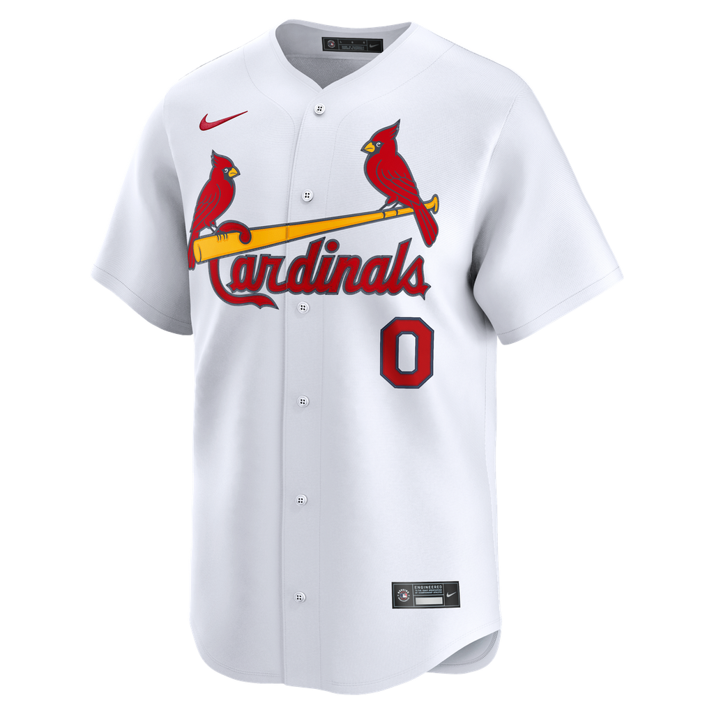 St. Louis Cardinals Masyn Winn Nike Home Limited Jersey - White