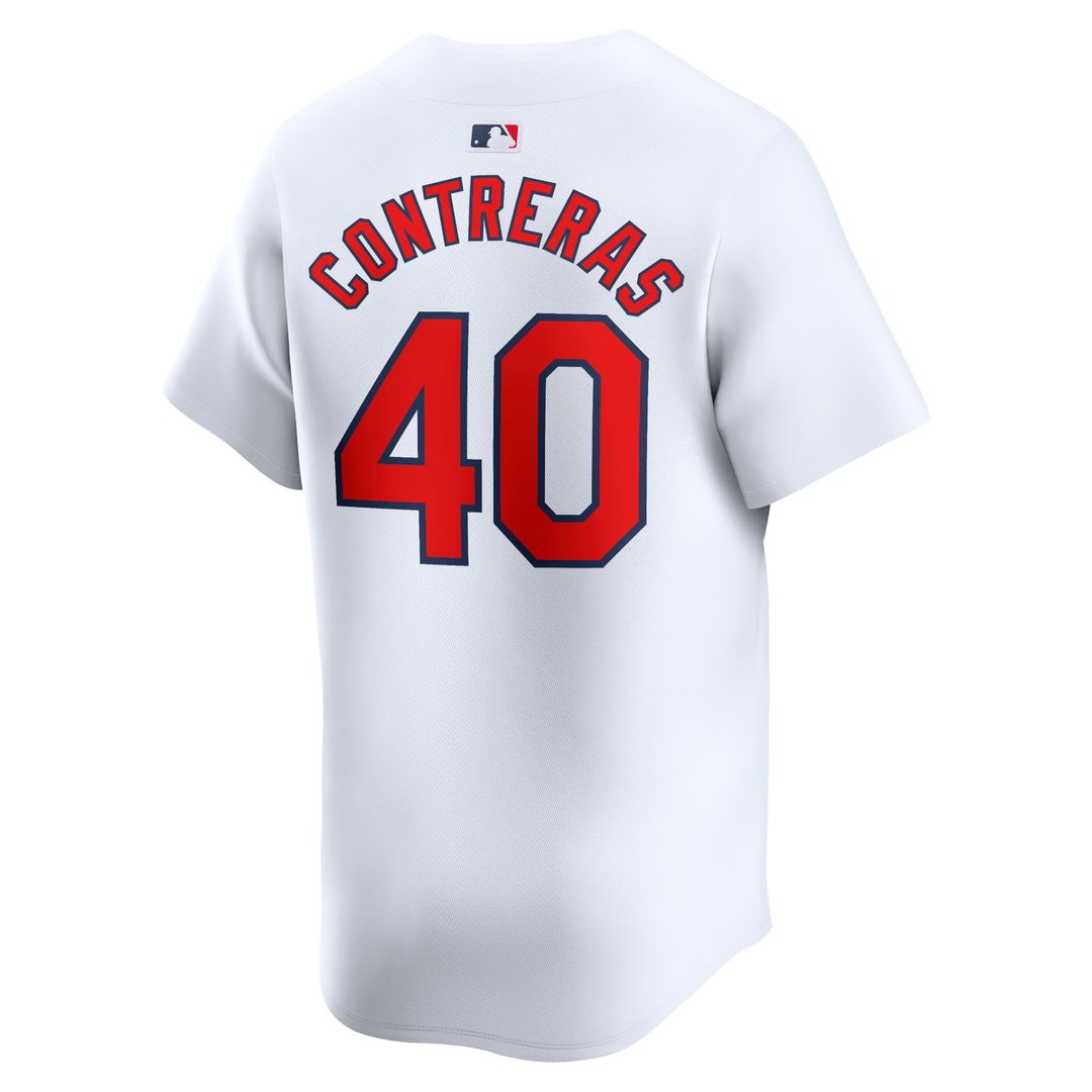 St. Louis Cardinals Willson Contreras Nike Home Limited Player Jersey - White