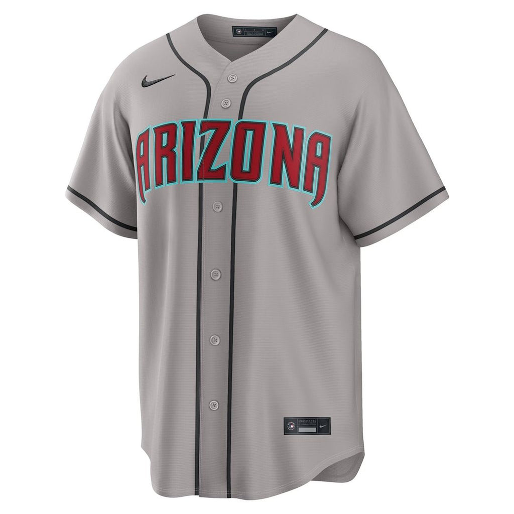 Arizona Diamondbacks Corbin Carroll Nike Road Replica Jersey - Gray